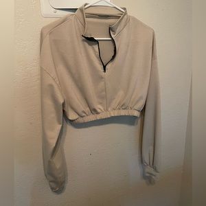 Crop top sweater